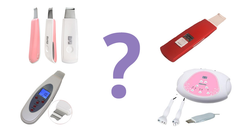 What are the most popular devices for ultrasonic face cleaning?