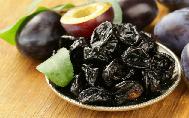 Prunes with constipation