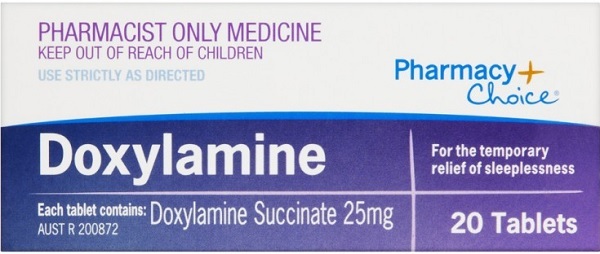 Doksilamino sukcinatas - vaistas nuo nemigos