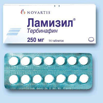 Lamisil tablets from fungus