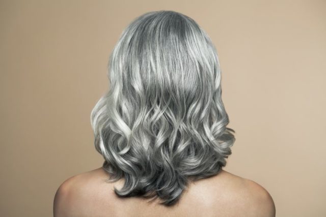 Effective removal of gray hair without staining