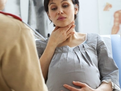 Pharyngitis in pregnant women