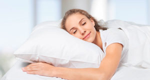 Sleep on a high pillow