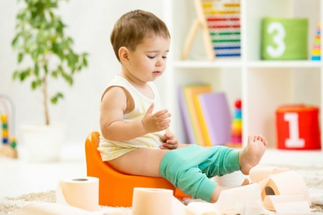 vasino forzata può causare stitichezza psicologico in un bambino