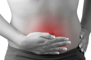 Bloating intestines
