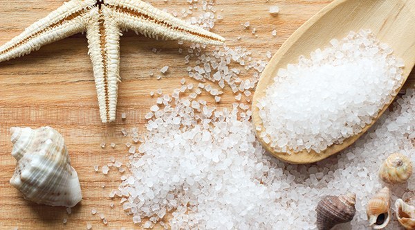 morska sol za zdravilne kopeli