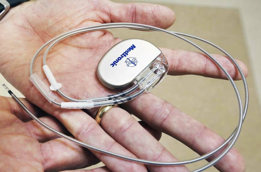 Tilstedeværelse af en pacemaker