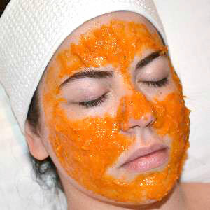 Pumpkin-facial-mask
