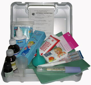 Infant first-aid kit