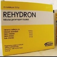 Rehydron gjenoppretter elektrolyttbalansen godt