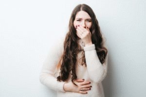 בחילה עם קוליטיס