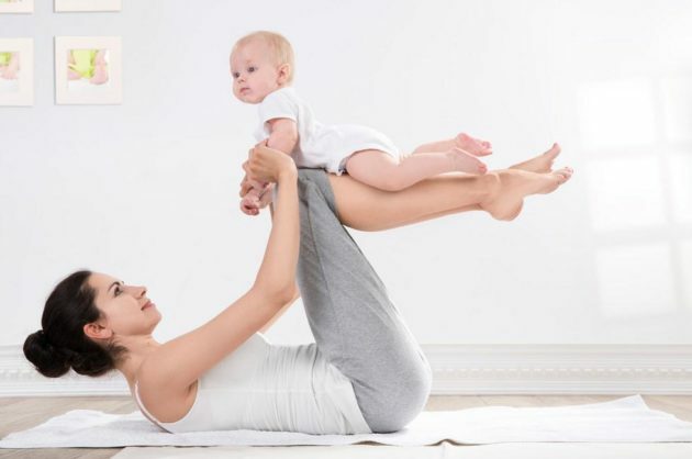Gymnastik som et middel til at slippe af forstoppelse efter fødslen
