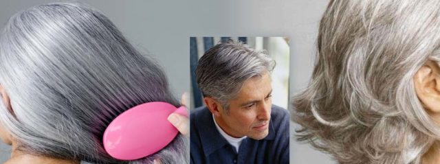 Ways to get rid of gray hair at home