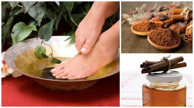 Effective traditional medicines from the feet sweat