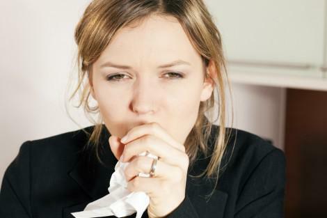 Komprimerer med bronkitis