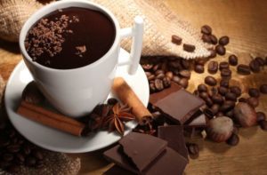 Kaffe og chokolade