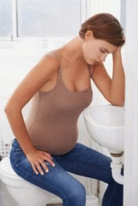 Trato gastrointestinal de uma mulher grávida