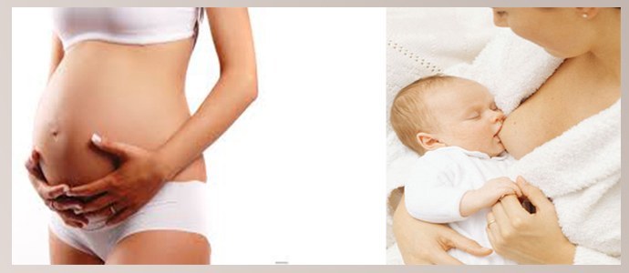 Kizárás terhesség és szoptatás alatt