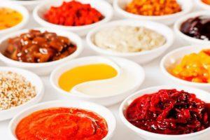 Spices and sauces	