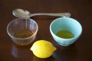 Mantequilla con limón y miel