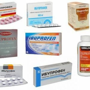 Ibuprofen tableta-instrukcije za korištenje