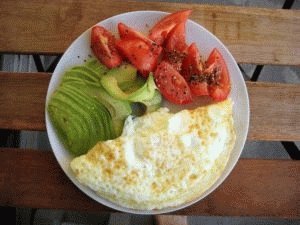 Omelette protéinée