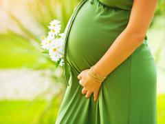 Under graviditeten en kvinnas kropp är stressad