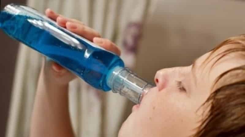 quemar el tratamiento oral con agua hirviendo