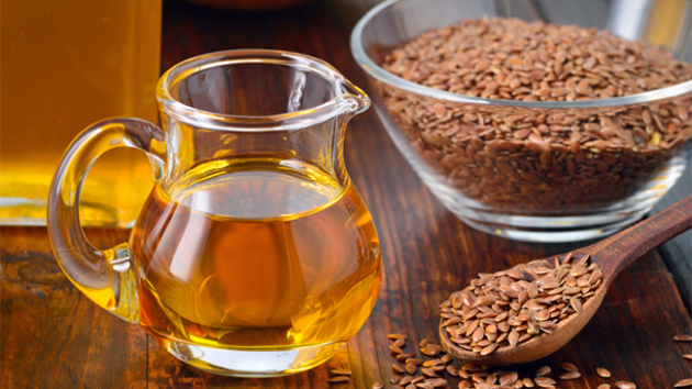 Flaxseed oil from constipation