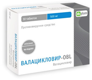 Valaciklovir tabletter