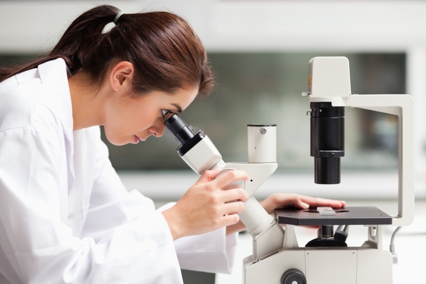 What material is used for cytological research?