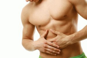 Douleur abdominale constante