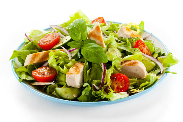 Saladas com gastrite: receitas da dieta