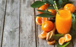Vers mandarijnensap