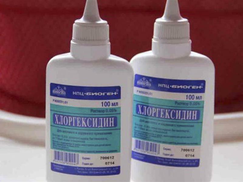 Kako uporabljati klorheksidin: navodila za uporabo in ceno vodne raztopine, stranske učinke in ceno